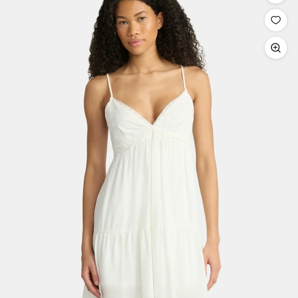 No Boundaries White Midi Dress